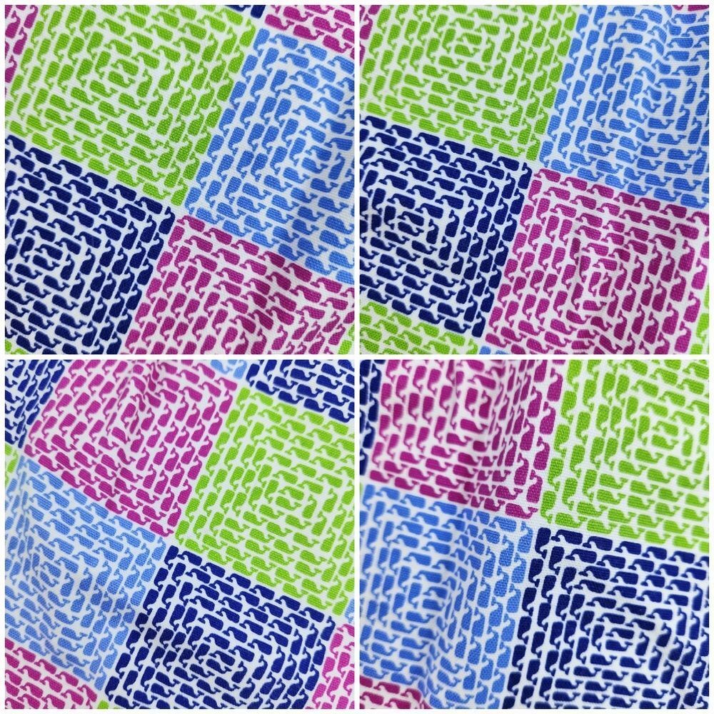 Vineyard Vines Aurora Multicolor Patchwork Whale … - image 7